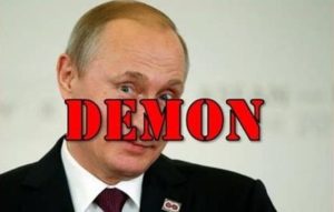 Weste demoniseer Putin